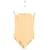 Versace Top beige sin mangas