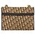 Borsa a Spalla in Tela Trotter Christian Dior Beige Oro Auth 170604 D'oro - vista 2