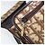 Borsa a Spalla in Tela Trotter Christian Dior Beige Oro Auth 170604 D'oro - vista 21