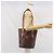 Céline Borsa tote in tela Macadam CELINE in pelle PVC marrone oro Auth ep13195 D'oro - vista 24