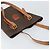 Céline Borsa tote in tela Macadam CELINE in pelle PVC marrone oro Auth ep13195 D'oro - vista 6