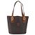 Céline Borsa tote in tela Macadam CELINE in pelle PVC marrone oro Auth ka2135 D'oro - vista 2