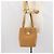 Borsa a mano in pelle beige oro Auth BA9917 di Salvatore Ferragamo D'oro - vista 21