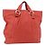 Bulgari Borsa a mano BVLGARI in pelle rosa e oro Auth BA9905 D'oro