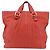 Bulgari Borsa a mano BVLGARI in pelle rosa e oro Auth BA9905 D'oro - vista 13