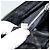 Borsa a Spalla PRADA in Nylon Pelle Nera Argento Autentica 169453 Nero - vista 12