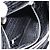 Borsa a Spalla PRADA in Nylon Pelle Nera Argento Autentica 169453 Nero - vista 22