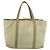 PRADA Borsa a mano in nylon crema argento Auth bs33166 Crudo - vista 2