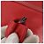 LOEWE Anagram Americana 28 Borsa a mano in pelle rossa argento Auth hk3375 Rosso - vista 10