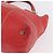 LOEWE Anagram Americana 28 Borsa a mano in pelle rossa argento Auth hk3375 Rosso - vista 14