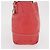 LOEWE Anagram Americana 28 Borsa a mano in pelle rossa argento Auth hk3375 Rosso - vista 3