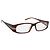 Gafas PRADA de plástico marrón Auth bs33046 Castaño