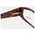 Gafas PRADA de plástico marrón Auth bs33046 Castaño - vista 10