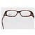Gafas PRADA de plástico marrón Auth bs33046 Castaño - vista 3