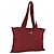 PRADA Schultertasche Nylon Rot Silber Auth BA9935