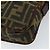 Borsa a Spalla in Tela Zucca FENDI Nera e Marrone Auth ep13292 Nero - vista 16