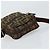 Borsa a Spalla in Tela Zucca FENDI Nera e Marrone Auth ep13292 Nero - vista 6
