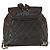 CHANEL Mochila Matelassé de Piel de Cordero Marrón Oscuro Oro CC Auth ki6346 Dorado - vista 3