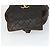 CHANEL Mochila Matelassé de Piel de Cordero Marrón Oscuro Oro CC Auth ki6346 Dorado - vista 6