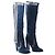 Stella Mc Cartney Botas altas de denim Stella McCartney - vista 2