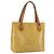 LOUIS VUITTON Borsa a mano Monogram Vernis Houston Gialla M91121 LV Auth ka2072 Giallo