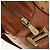 Borsa a Spalla MCM Vicetos Logogram in Pelle PVC Marrone Oro Auth BA9893 D'oro - vista 17