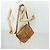 Borsa a Spalla MCM Vicetos Logogram in Pelle PVC Marrone Oro Auth BA9893 D'oro - vista 23