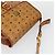 Borsa a Spalla MCM Vicetos Logogram in Pelle PVC Marrone Oro Auth BA9893 D'oro - vista 6