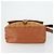 Borsa a Spalla MCM Vicetos Logogram in Pelle PVC Marrone Oro Auth BA9893 D'oro - vista 9