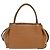 Chloé Borsa a Mano Chloe in Pelle Marrone Oro Auth 169414 D'oro - vista 3