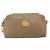 Gucci Borsa a spalla Micro GG Supreme in PVC Beige Oro Auth 170584 D'oro - vista 2