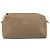 Gucci Borsa a spalla Micro GG Supreme in PVC Beige Oro Auth 170584 D'oro - vista 3