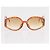 Gafas de sol Christian Dior de plástico 2 Set Marrón Plata Auth bs33050 Castaño - vista 11