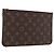 LOUIS VUITTON Monogram Neverfull MM Pouch Accesorio Pouch LV Auth 170188 Monograma