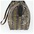 Pequin Borsa Boston in tela Pecan FENDI Nylon 2in1 Nero Marrone oro Auth th6585 D'oro - vista 3