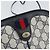 Borsa a Spalla Gucci GG Supreme Sherry Line PVC Blu Navy Oro 904 02 047 Auth 170730 D'oro - vista 14
