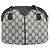 Borsa a Spalla Gucci GG Supreme Sherry Line PVC Blu Navy Oro 904 02 047 Auth 170730 D'oro - vista 3