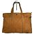 Vintage Courreges Wildlederhandtasche braun