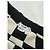 Céline Vintage Celine Paris Rock mit Schachmuster in Schwarz und Weiß 40/L - Ansicht 9
