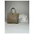 Vintage Prada Polyester-Handtasche Grau - Ansicht 12