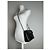 Vintage Givenchy Schultertasche aus Leder schwarz - Ansicht 10