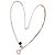 Gucci Collana lasso mors in oro bianco 750/000 Argento