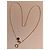 Gucci Collana lasso mors in oro bianco 750/000 Argento - vista 7