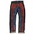 Pantaloni in denim da uomo Bottega Veneta con gradiente rosso e blu Blu scuro