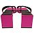 Mules Balenciaga Double Square in pelle rosa e nera - vista 6