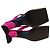 Mules Balenciaga Double Square in pelle rosa e nera - vista 8