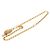 Collana Cavallo Marchio Coco Chanel D'oro