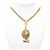 Collana Cavallo Marchio Coco Chanel D'oro - vista 4