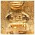 Vintage Gold Plated Logo Löwen Clip Ohrringe von Chanel Golden - Ansicht 6