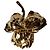 Spilla Christian Dior placcata oro Gold hardware